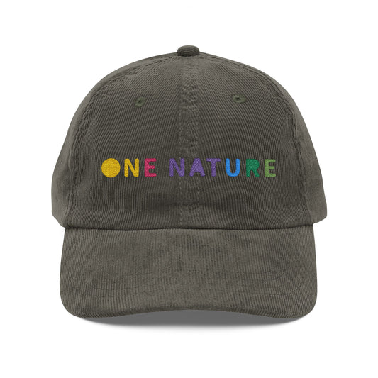 Vintage Corduroy Cap (Embroidery)