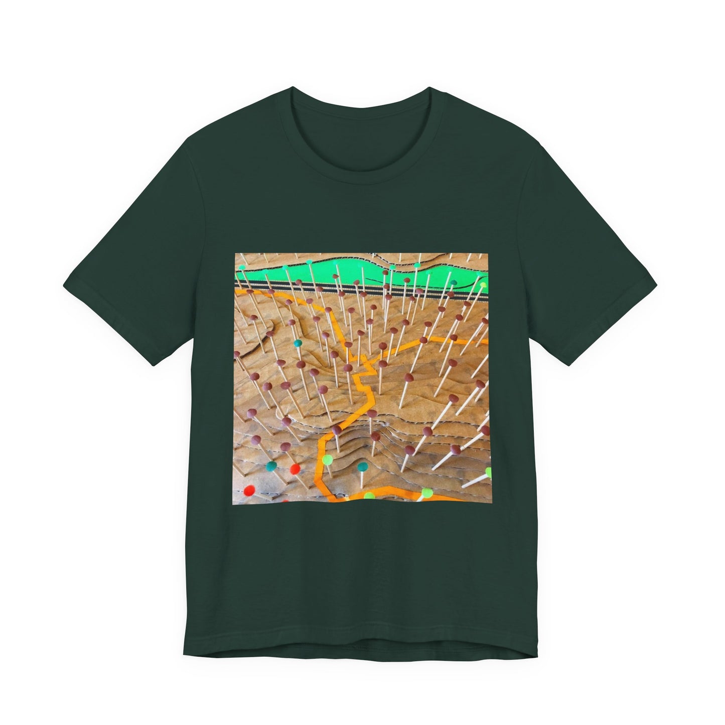 Forest model - Unisex Jersey Short Sleeve Tee