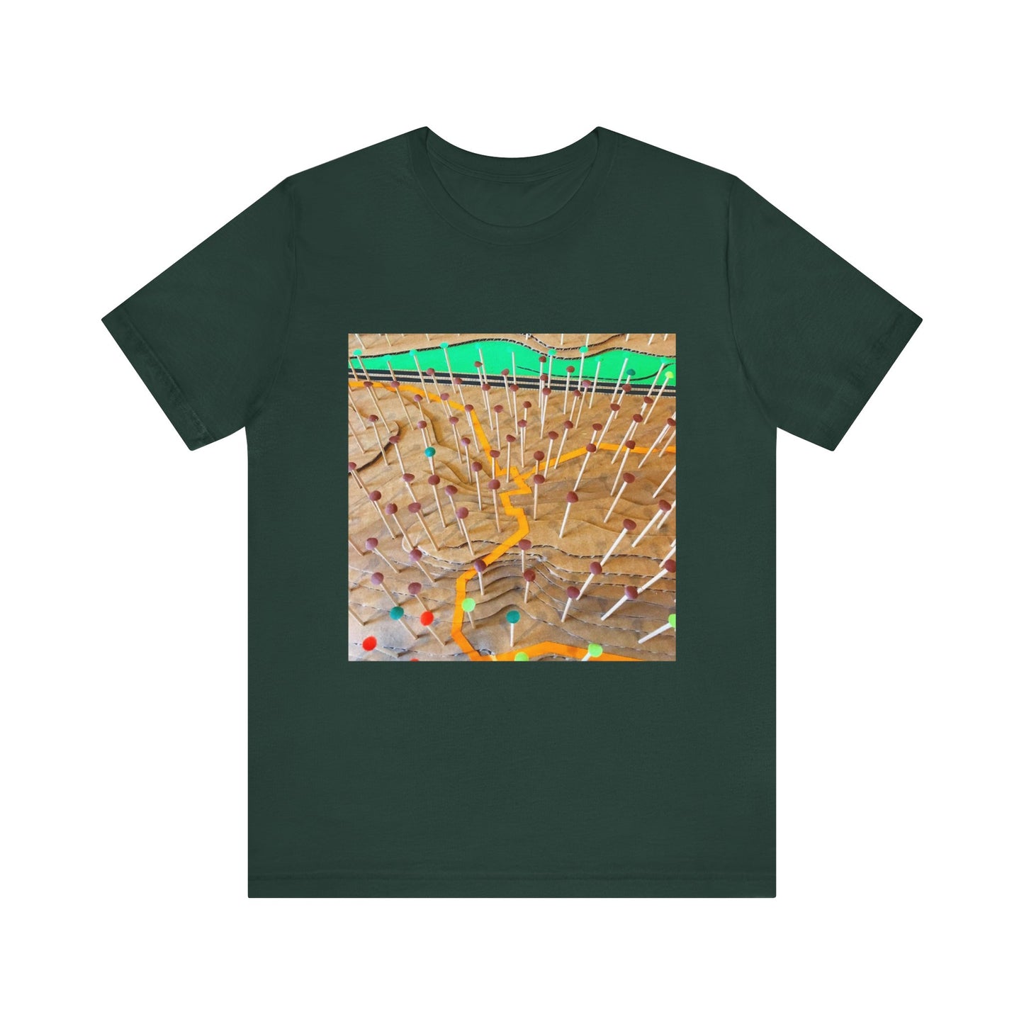 Forest model - Unisex Jersey Short Sleeve Tee