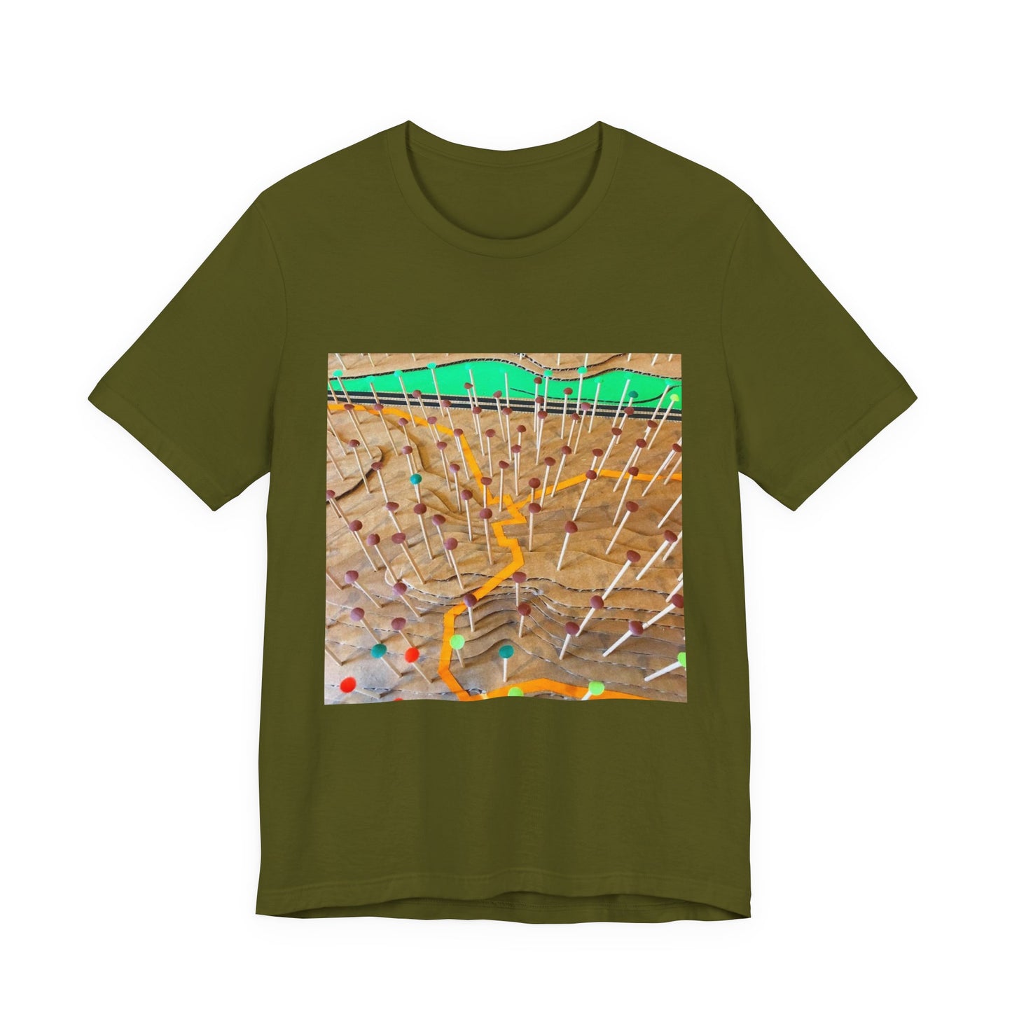 Forest model - Unisex Jersey Short Sleeve Tee